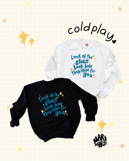COLDPLAY YELLOW V1 PULLOVER or HOODIE