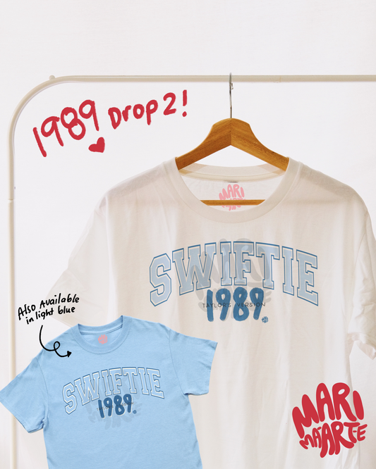 SWIFTIE 1989 TV DROP 2 VARSITY SHIRT