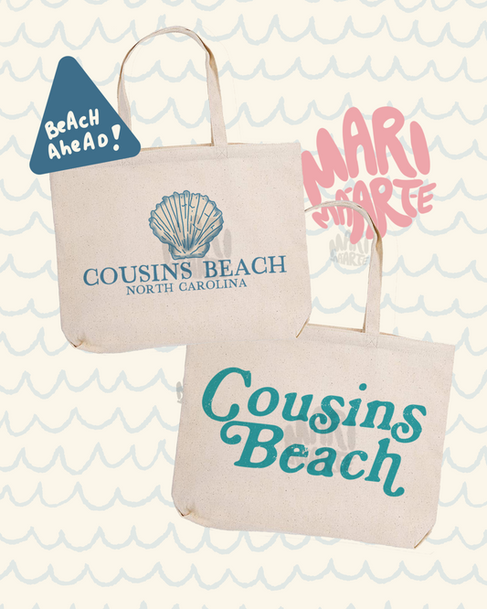 THE SUMMER I TURNED PRETTY COUSINS BEACH TOTE