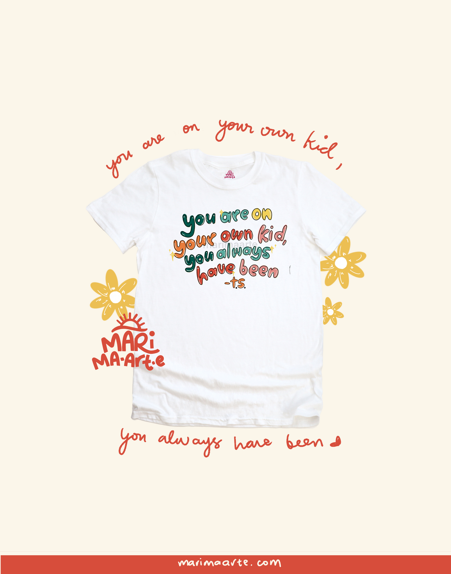 SWIFTIE - YOU ARE ON YOUR OWN KID SHIRT