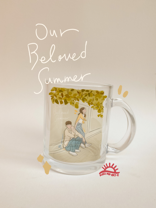OUR BELOVED SUMMER - POSTER GLASS MUG