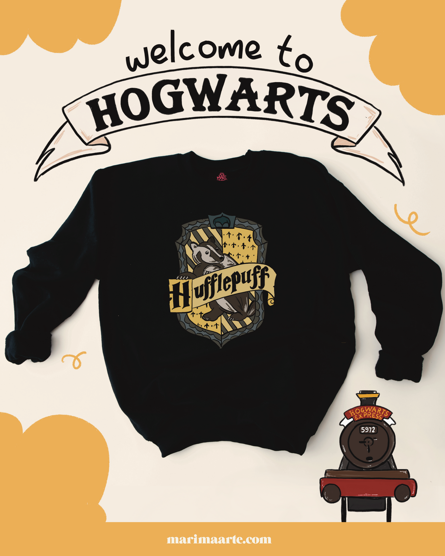 HARRY POTTER HOUSE PULLOVER (HUFFLEPUFF)
