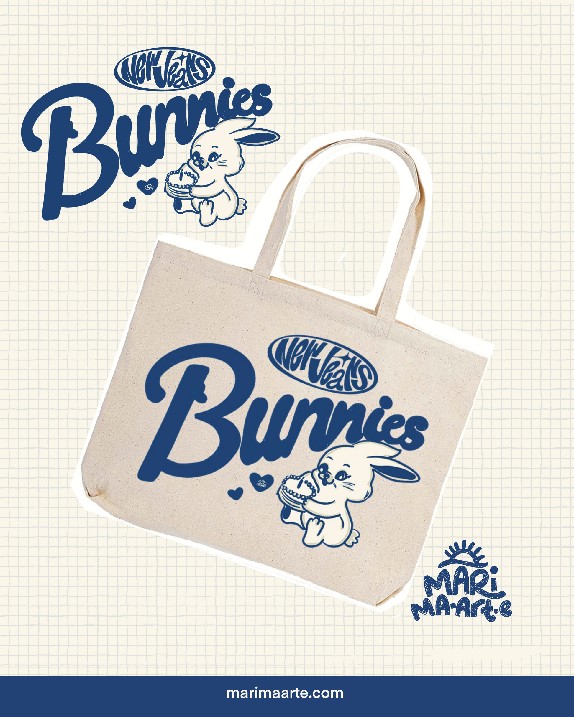 New Jeans Bunny Tote 