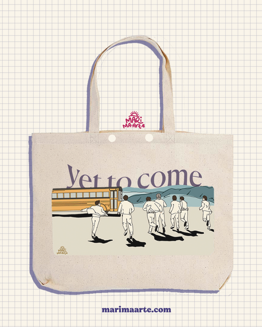 BTS YET TO COME LARGE TOTE